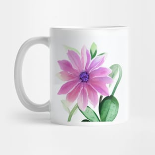 Watercolor Flower Mug